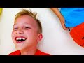 Vlad and Niki pretend play with Magnet balls - Funny story for kids
