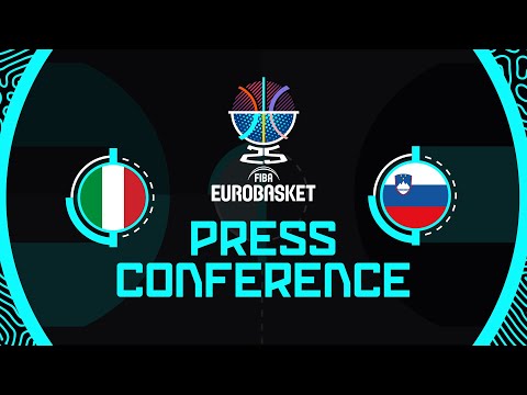 Italy v Slovenia - Press Conference | FIBA EuroBasket 2025