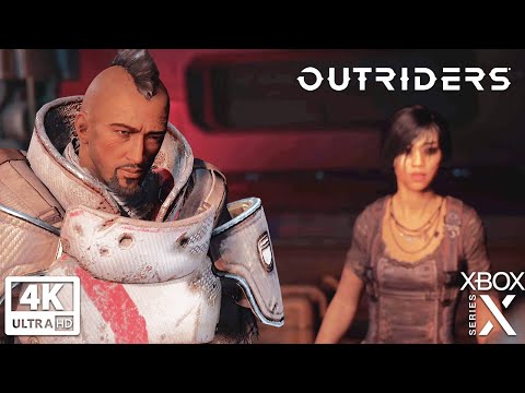 OUTRIDERS Final Boss and Ending (XBOX SERIES X) 4K 60FPS Ultra HD