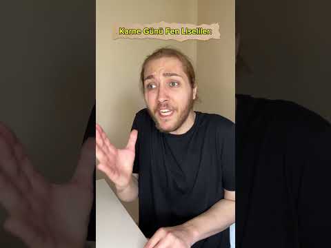 Liselere göre karne günü #shorts #bakirkertenkele31