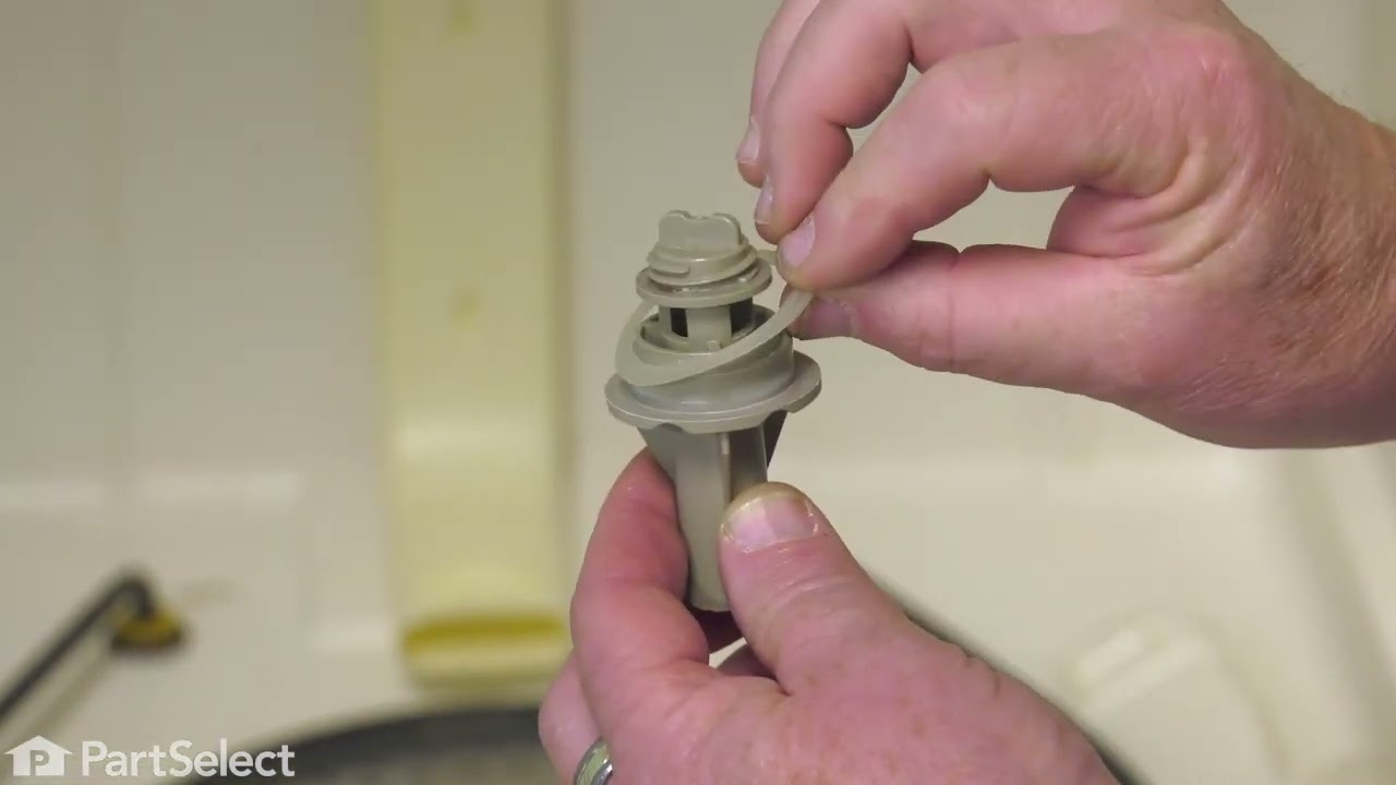Replacing your KitchenAid Dishwasher Spray Arm Seal Replacing your KitchenAid Dishwasher Spray Arm Seal