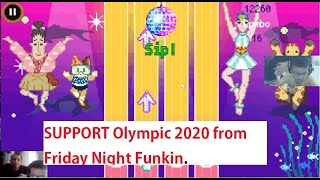 SUPPORT Olympic 2020 from Friday Night Funkin.NICE GAME GUYS