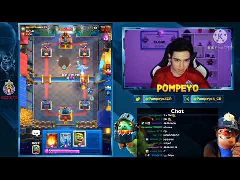 así POMPEYO quedó top 1 en directo | #ClashRoyale | #Pompeyo | #Pompedeck | UCH|Armin✨