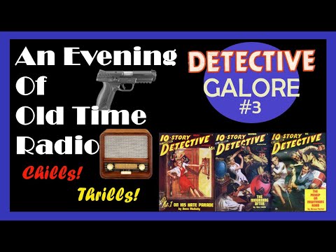 All Night Old Time Radio Shows - Detectives Galore! #3 | 9 Hours of Classic Mystery Radio Shows