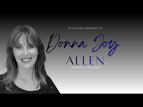 Funeral Service - Donna Joy Allen