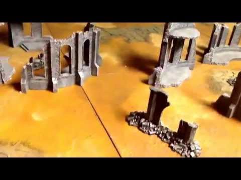 Warhammer 40k. Hall of heroes   Space marines vs nids.