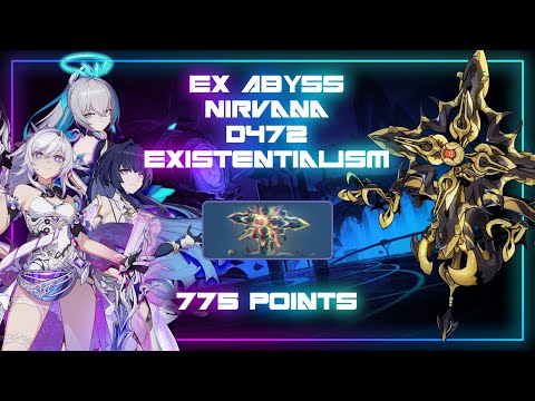 [HI3 GLB] EX Abyss Nirvana 472D - Existentialism (775 Points) HoFi(S0)/HoO(S0)/HoTr(SS) & Kiana 3*