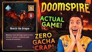 An Awesome New Card Game With No Microtransaction Crap? Doomspire!