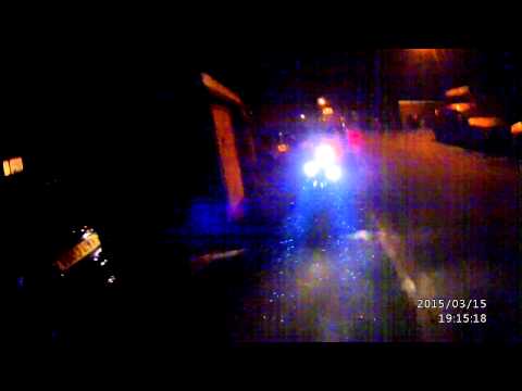 Honda CB500X fitted with CREE Spotlights,the finished item!!