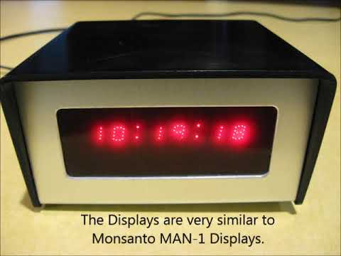Vintage 1970's MITS DC-6 Clock Kit MM5313 MM5314 Dot Matrix LED