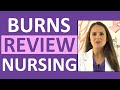 Burns Nursing Care, Treatment, Degrees, Pathophysiology,  Management, NCLEX Review