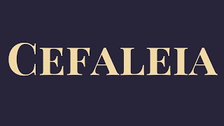 Aulão de CEFALEIA  |  Teoria e Prática