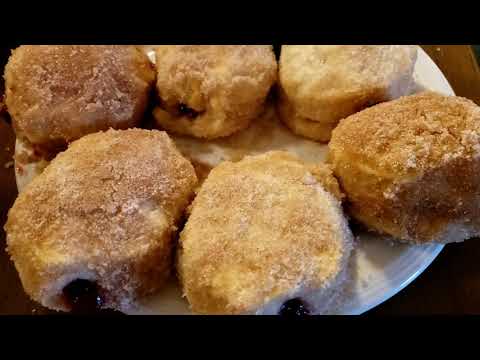 Jelly Donuts! Pillsbury Rolls, Quick, Easy, Fast!...