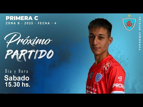 FECHA 4 ZONA B YUPANQUI 🔵🔴 🆚 CENTRO ESPAÑOL 🔵⚪ CAMPEONATO 1RA C 🇦🇷🏆⚽ PRIMER TIEMPO