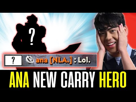 ANA trying new CARRY -- He's just TROLLING w/ 15 KILLS DOTA 2