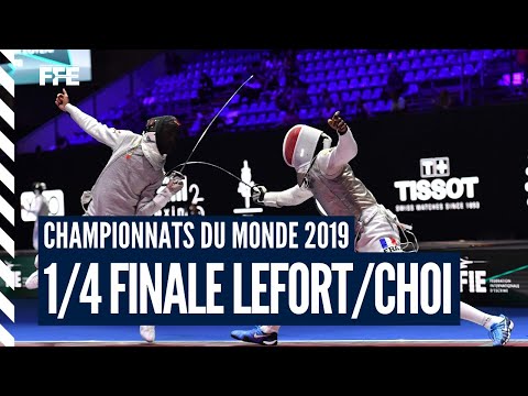 CM FH Budapest 2019 - 1/4 Lefort (FRA) vs Choi (HKG)