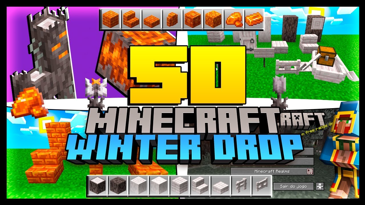 50 COISAS QUE VOCÊ PRECISA SABER SOBRE A ATUALIZAÇÃO DO MINECRAFT 1.22