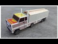How To Make Mini Matchbox Truck At Home Without DC Motor Matchbox Mini Truck DIY Toy