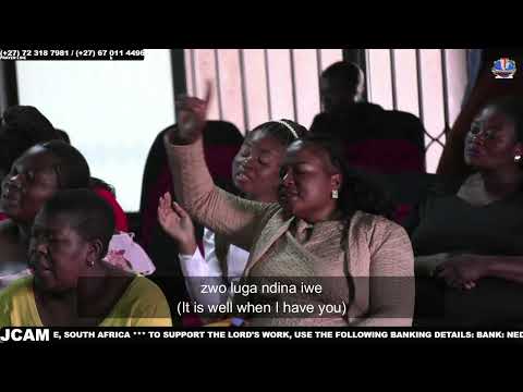 PROPHET WISDOM SINGING ZWO LUGA ( IT IS WELL) // SUNDAY SERVICE.