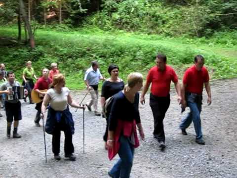Zupan Oberkrainer Fanwanderung A-Peggau 13.09.09 - Clip 14