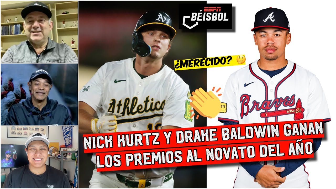 Si KURTZ no GANABA el premio al NOVATO del AÑO x UNANIMIDAD, estaríamos MUY ENOJADOS | ESPN Béisbol