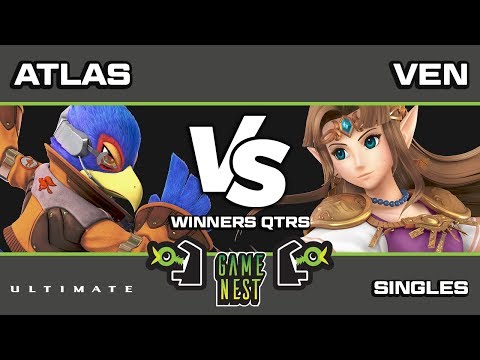 Game Nest Smash It Up: Atlas (Falco) vs Sugoi | Ven (Zelda) - Winners Qtrs