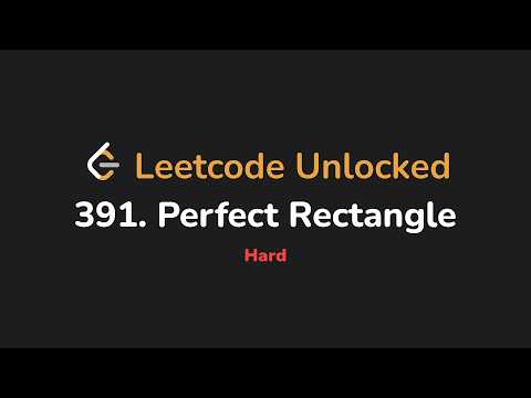 Leetcode 391 Perfect Rectangle Leetcode Leetcodepython Python Coding Programming Leetcodeing