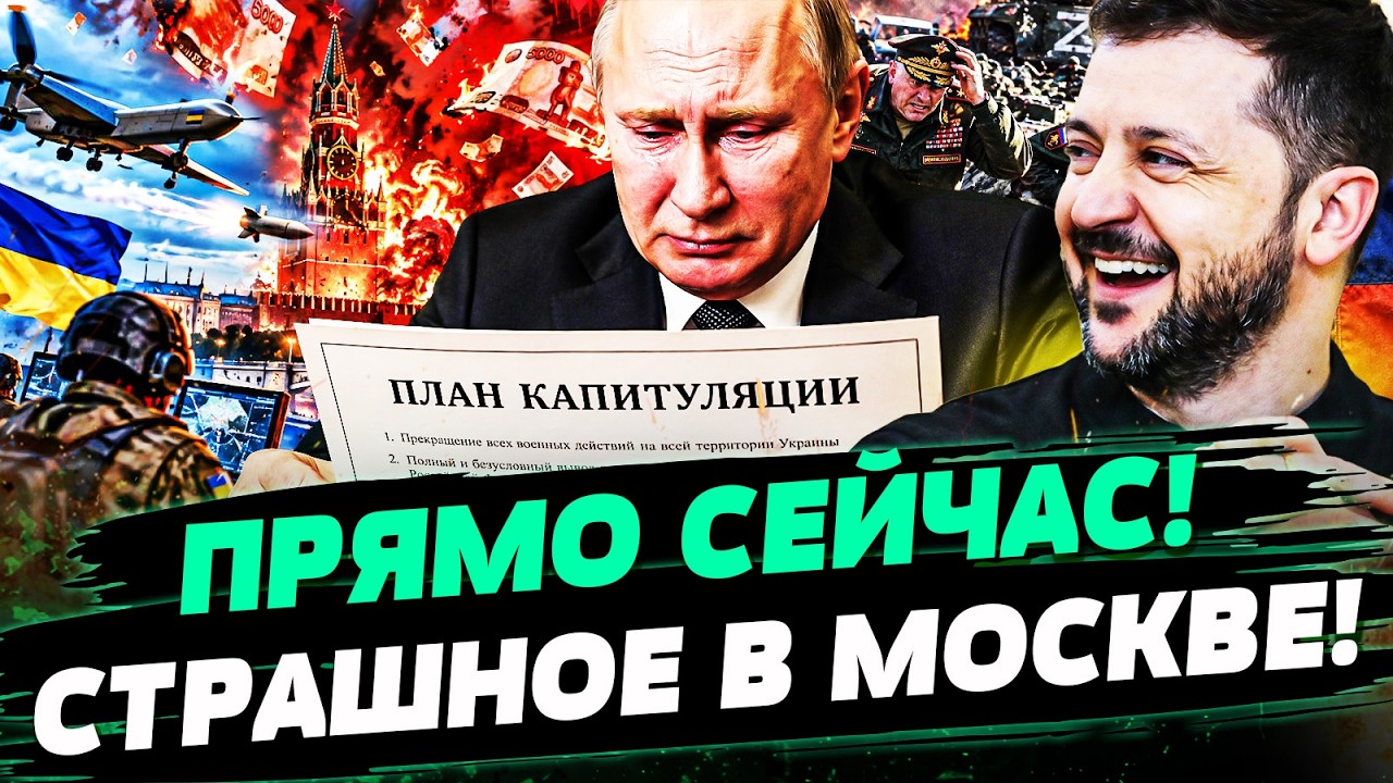 💥БУМ! ПРАЗДНИК НЕ ЗАДАЛСЯ! ПУТИН В ИСТЕРИКЕ! ЗЕЛЕНСКИЙ ВРУЧИЛ ЛИЧНО: РФ КАПИ?