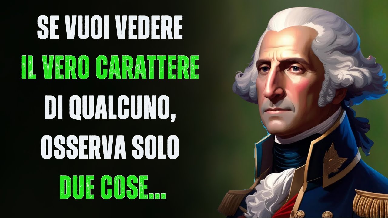 La Saggezza Senza Tempo di George Washington: Citazioni del Primo Presidente Americano - ll Parte