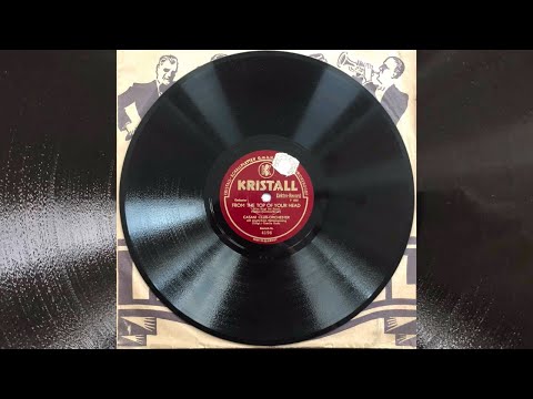 CHARLIE KUNZ, CASANI CLUB Orch.: From The Top Of Your Head - Without A Word Of Warning 1935 London