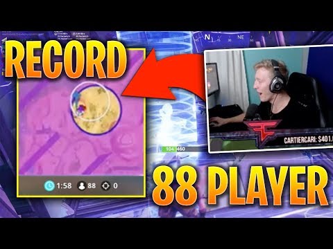 Nuovo RECORD! 88 PLAYERS in una SAFE PICCOLISSIMA! Tfue INCREDULO! 😲