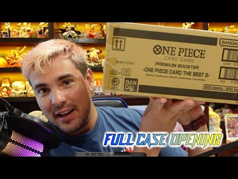 Premium The Best 02 Case Opening - One Piece PRB02 10x Booster Box Shrip'm