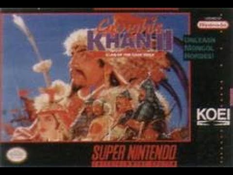 Genghis Khan II   Clan of the Gray Wolf LongPlay Snes