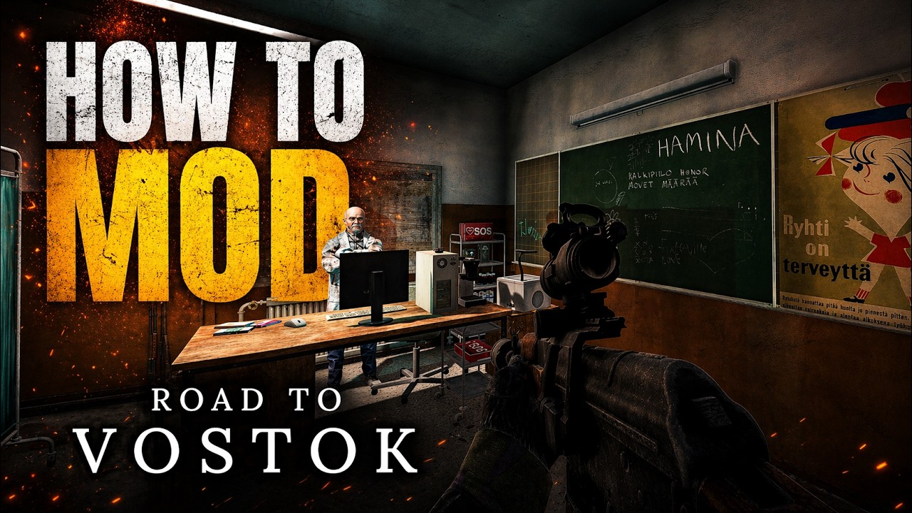 Mod Road to Vostok - an EASY Install!