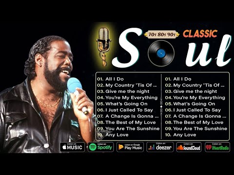 The Very Best Of Soul 70s 80s || Barry White, Marvin Gaye, Stevie Wonder, Aretha Franklin