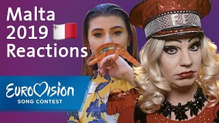 Michela - "Chameleon" - Malta | Reactions | Eurovision Song Contest