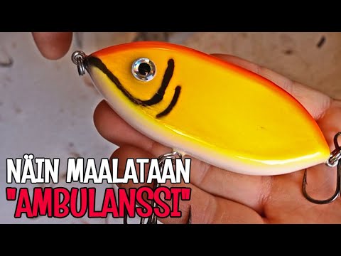 Maalataan "ambulanssi" jerkki - Ohjeita uistimien maalaukseen