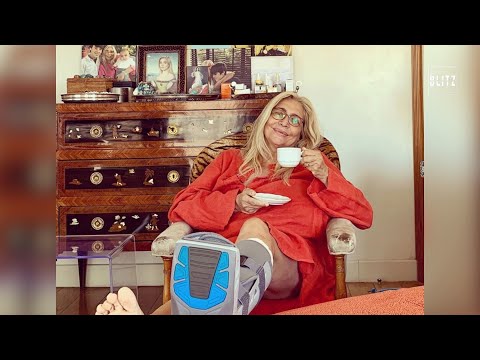 Ancora un incidente per Mara Venier: la conduttrice televisiva scivola in giardino