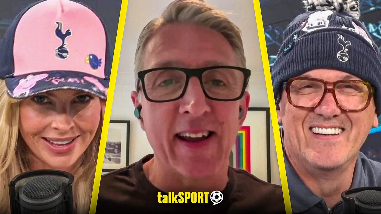 "IMPECCABLE TIMING!" Shebahn Aherne & Tony Cascarino MOCK Paul Hawksbee with Spurs' Peppa Pig Merch!