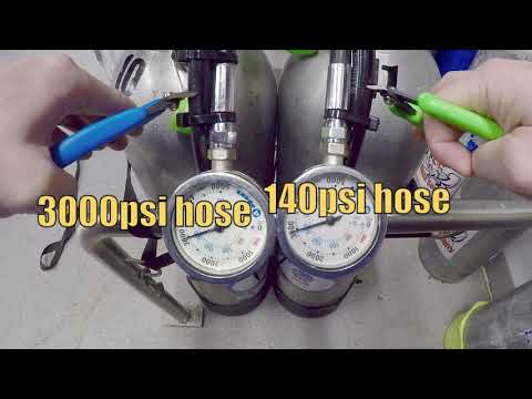 Scuba Diving Hose Rupture High Pressure vs Low Pressure