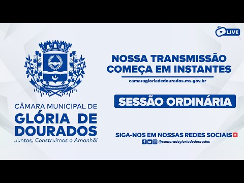 41º Sessão Ordinária da Câmara Municipal de Glória de Dourados - 15/12/2025