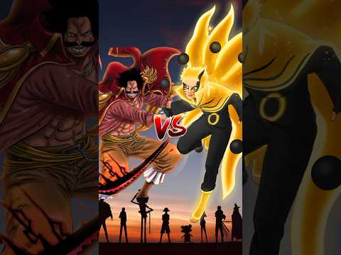 Gol D Roger vs Naruto #anime #onepiece #naruto #luffy