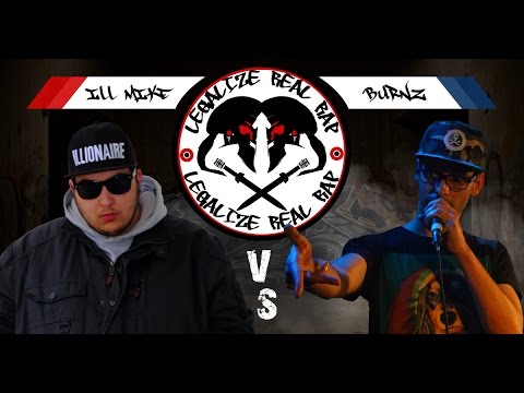 ILL Mike ❌ Mr. Burnz | Battle c/ Beat | Legalize Real Rap