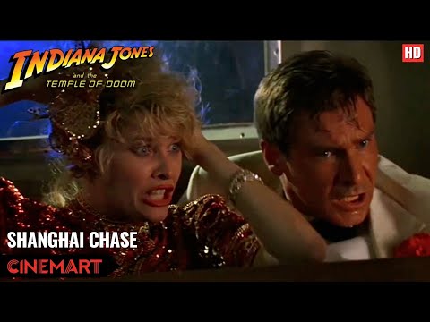 INDIANA JONES AND THE TEMPLE OF DOOM (1984) | Shanghai Chase | Shanghai Escape Scene HD