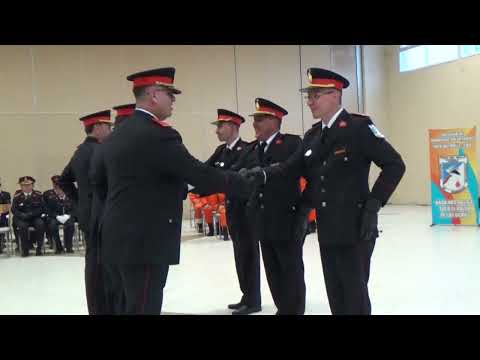 Ceremonia de ascensos Bomberos Voluntarios de Pozo del Molle