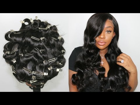 *NEW* How To Pin Curl Hair | BEGINNER FRIENDLY | Ali...