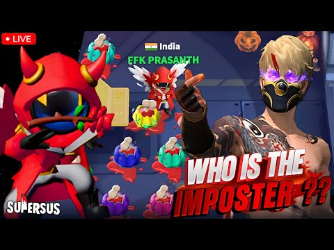 SUPER SUS GAMEPLAY TAMIL  WITH ROLES  💀😱HORROR GAME #ffkprasanth #amongus