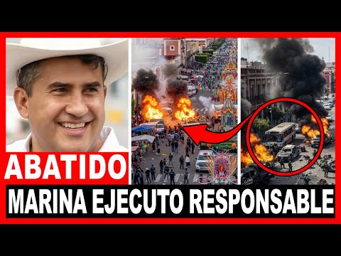 "EL R1" ABATIDO: MARINA EJECUTA líder del CJNG responsable de matar a “Carlos Manzo”