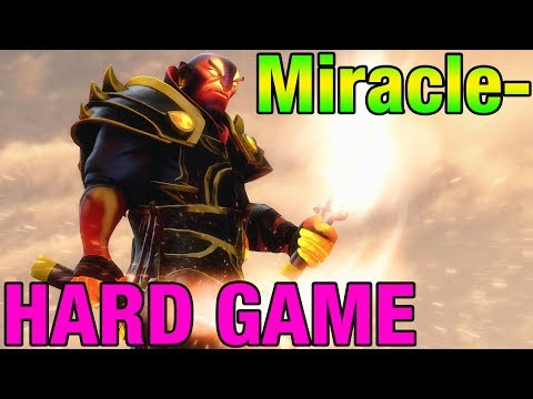 Miracle- Ember Spirit - HARD GAME - Battle Cup Semi Final - Dota 2