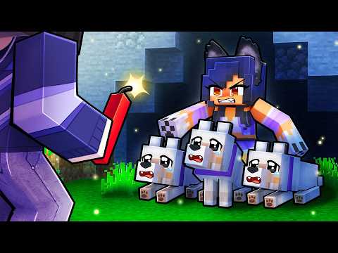 Saving My WOLVES as the ALPHA In Minecraft!